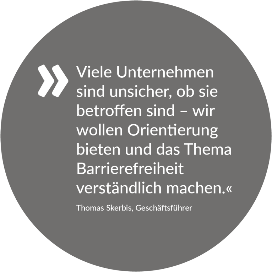 Online-Check zum Barrierefreiheitsstärkungsgesetz